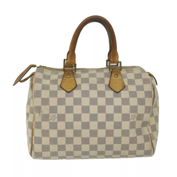 LOUIS VUITTON Damier Azur Speedy 25 Hand Bag - Picture 2 of 14